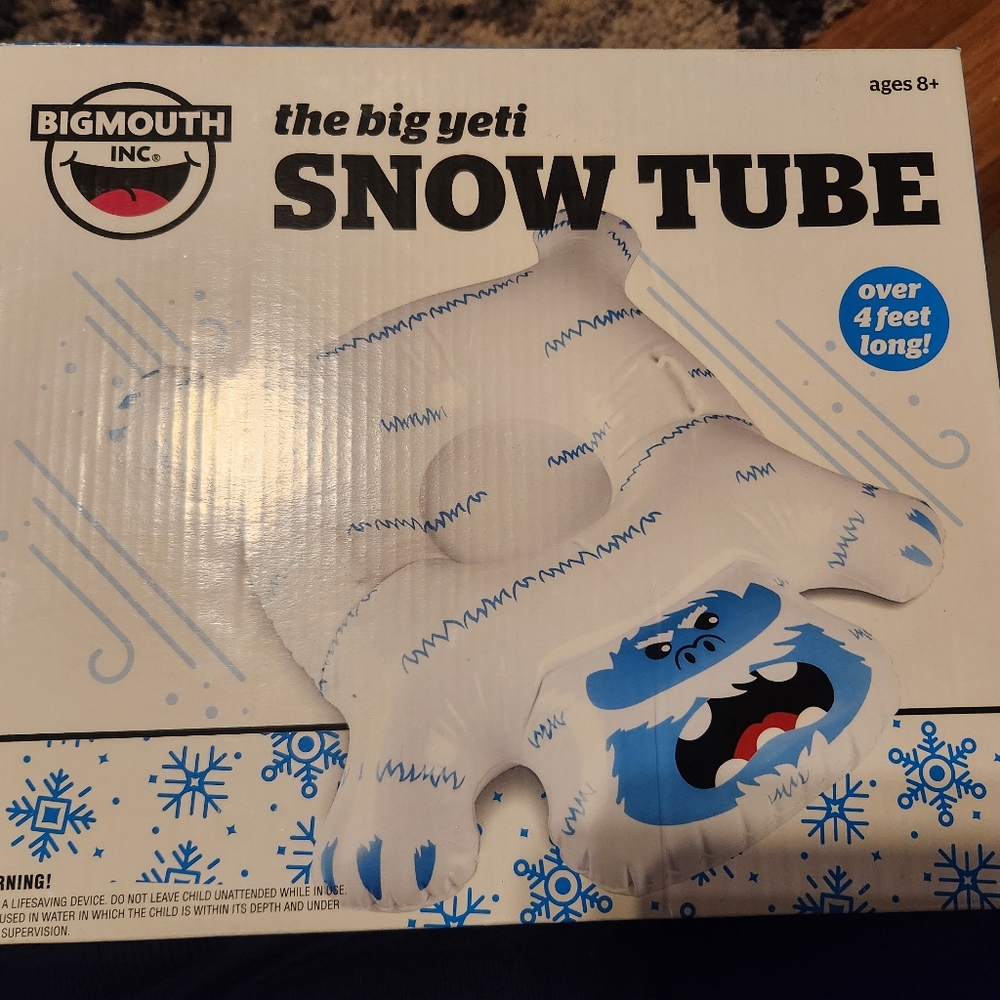 New Big Mouth Inc. Inflatable Snow Tube